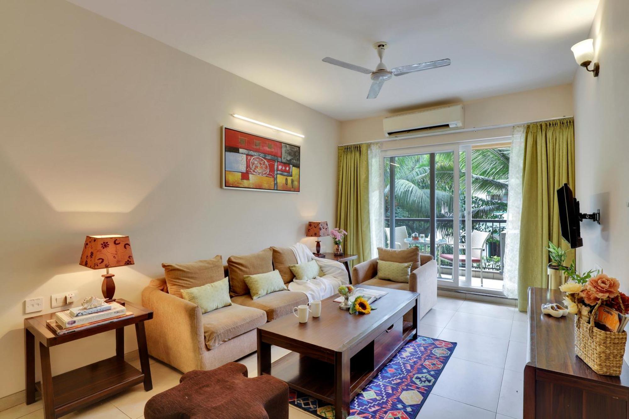 Veera Strand Park Serviced Apartments Near Calangute Ngoại thất bức ảnh