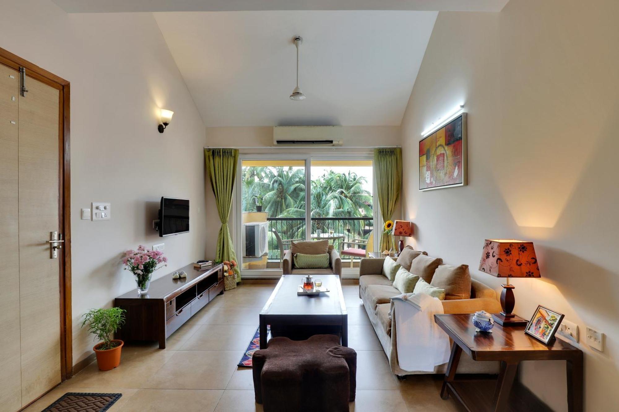 Veera Strand Park Serviced Apartments Near Calangute Ngoại thất bức ảnh