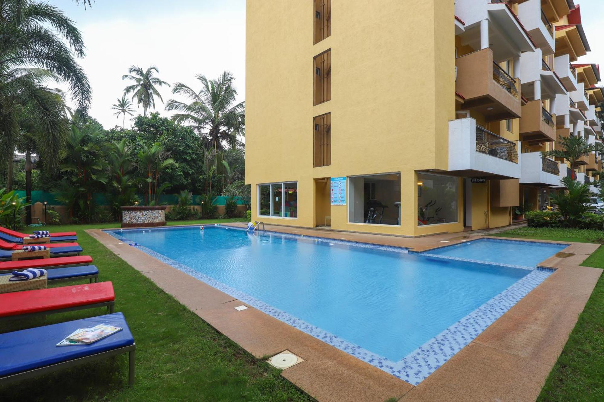 Veera Strand Park Serviced Apartments Near Calangute Ngoại thất bức ảnh