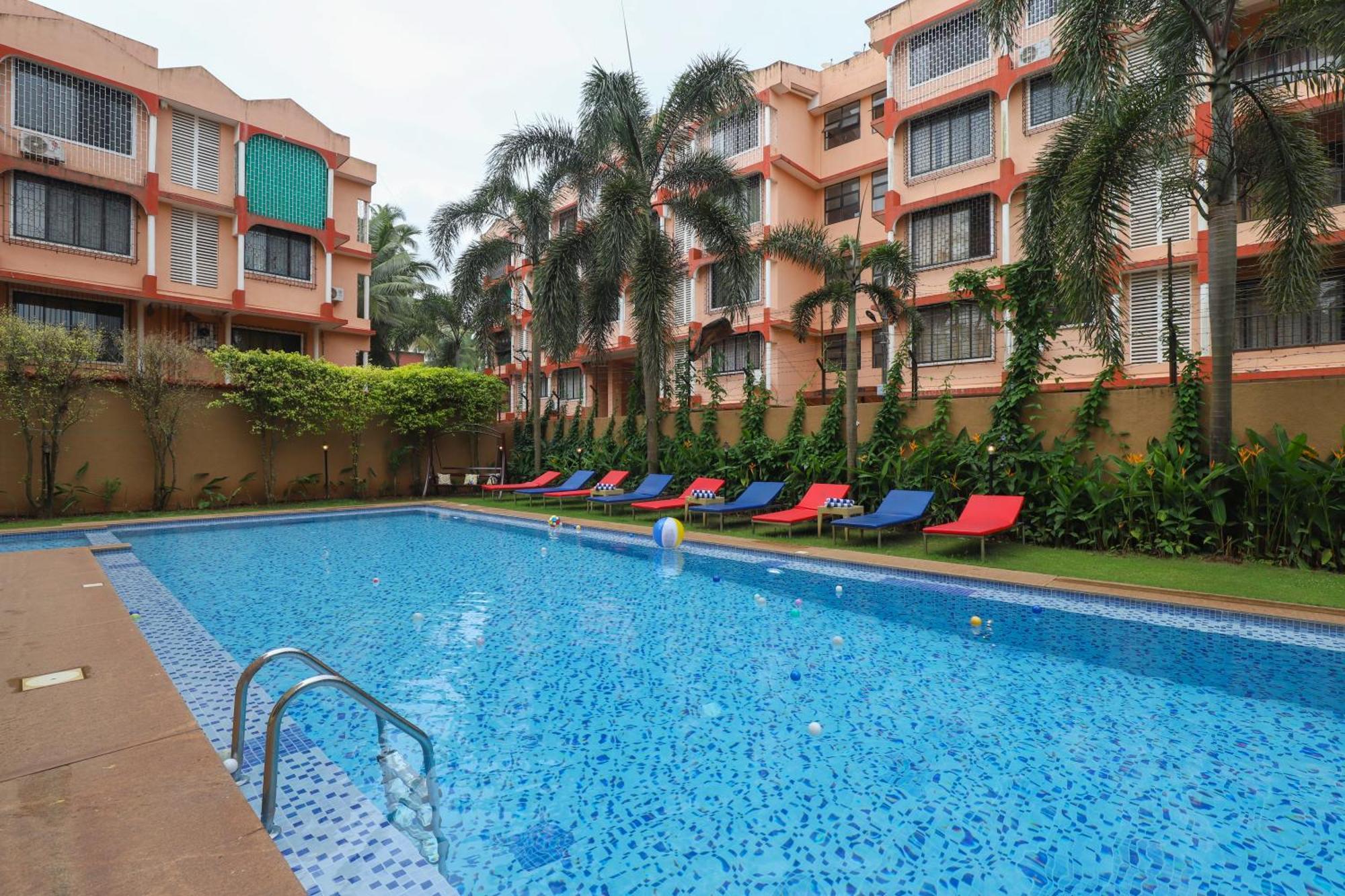 Veera Strand Park Serviced Apartments Near Calangute Ngoại thất bức ảnh