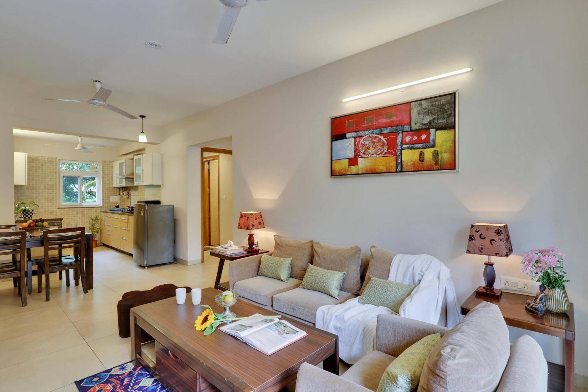 Veera Strand Park Serviced Apartments Near Calangute Ngoại thất bức ảnh