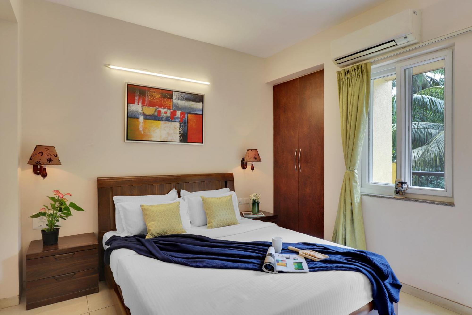 Veera Strand Park Serviced Apartments Near Calangute Ngoại thất bức ảnh